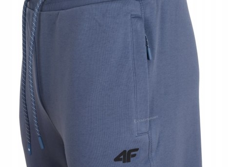 4F MĘSKIE SPODNIE DRESOWE JOGGERY BAWEŁNA ZAMYKANE KIESZENIE / XXXXXL 5XL