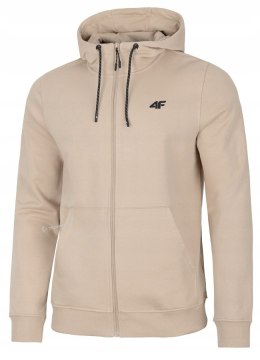 4F MĘSKA BLUZA Z KAPTUREM BAWEŁNA ROZPINANA / rozm XXXXL 4XL