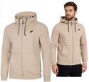 4F MĘSKA BLUZA Z KAPTUREM BAWEŁNA ROZPINANA / rozm XXXXXL 5XL
