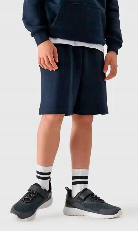 4F CHŁOPIĘCE KRÓTKIE SPODENKI DRESOWE BAWEŁNA / rozm 158