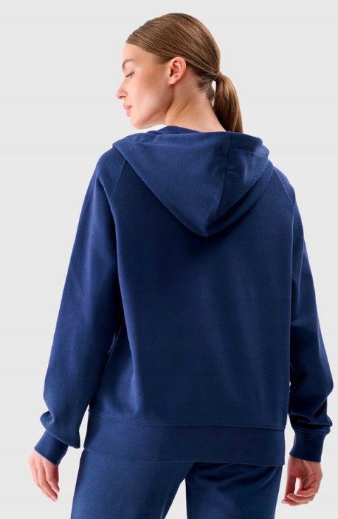 4F DAMSKA BLUZA BAWEŁNIANA ROZPINANA Z KAPTUREM / rozm XL