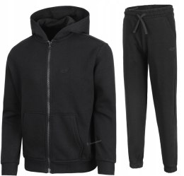 4F DZIEWCZĘCY DRES KOMPLET BLUZA NA ZAMEK SPODNIE / rozm 158