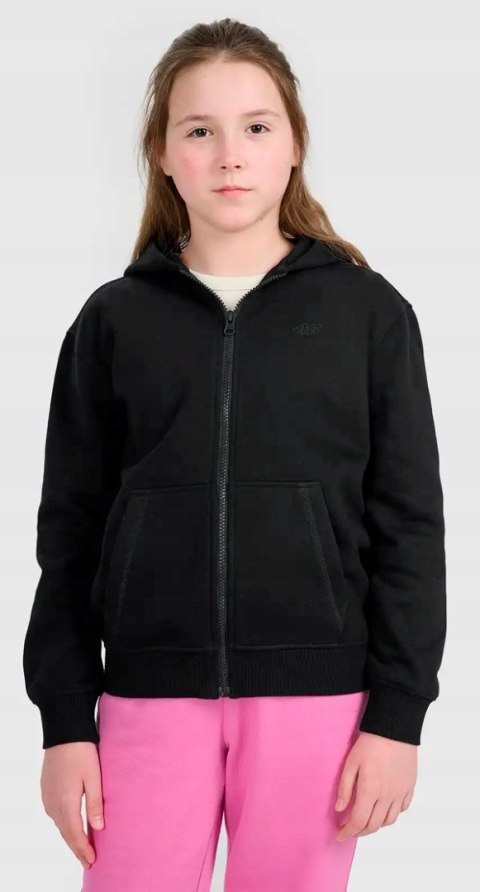 4F DZIEWCZĘCY DRES KOMPLET BLUZA NA ZAMEK SPODNIE / rozm 158