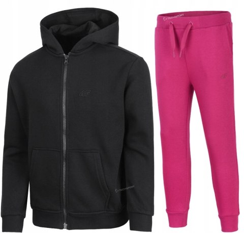 4F DZIEWCZĘCY DRES KOMPLET BLUZA SPODNIE / rozm 158