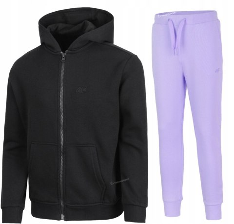 4F DZIEWCZĘCY DRES KOMPLET BLUZA SPODNIE / rozm 158