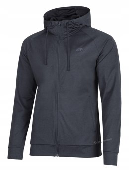 4F MĘSKA SPORTOWA BLUZA Z KAPTUREM ROZPINANA TERMOAKTYWNA / rozm XXXL 3XL