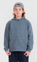 4F OCIEPLANA CHŁOPIĘCA BLUZA ROZPINANA Z KAPTUREM / rozm 164