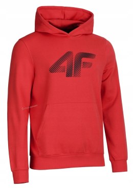 4F OCIEPLANA MĘSKA BLUZA DRESOWA Z KAPTUREM KANGURKA / rozm XL