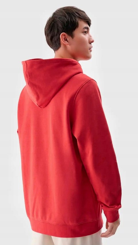 4F OCIEPLANA MĘSKA BLUZA DRESOWA Z KAPTUREM KANGURKA / rozm XL