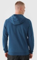 4F OCIEPLANA MĘSKA BLUZA DRESOWA Z KAPTUREM KANGURKA / rozm M