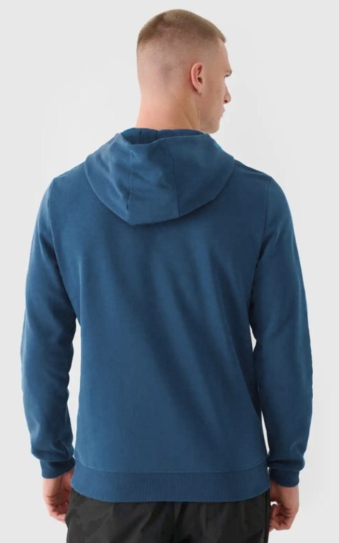 4F OCIEPLANA MĘSKA BLUZA DRESOWA Z KAPTUREM KANGURKA / rozm M