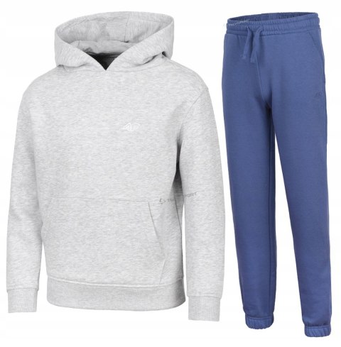 4F OCIEPLANY CHŁOPIĘCY DRES KOMPLET BLUZA KANGURKA SPODNIE / rozm 158