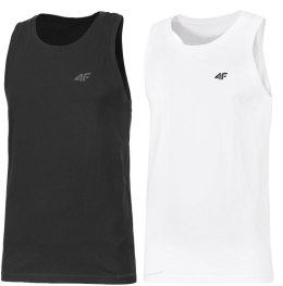 4F ZESTAW 2szt. 2-PAK KOSZULKA NA RAMIĄCZKACH / rozm L