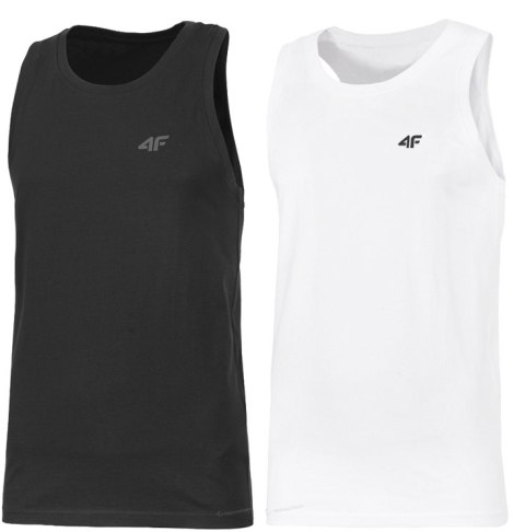 4F ZESTAW 2szt. 2-PAK KOSZULKA NA RAMIĄCZKACH / rozm L