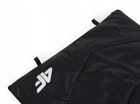 4F CIEPŁY ŚPIWÓR TURYSTYCZNY KEMPINGOWY 75x190cm DO -8st CZARNY