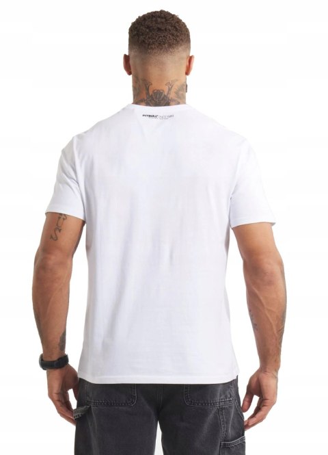 PITBULL KOSZULKA MĘSKA BAWEŁNIANA T-SHIRT Z NADRUKIEM DUŻE LOGO / L
