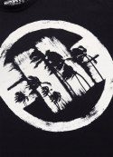 PITBULL MĘSKA BAWEŁNIANA KOSZULKA T-SHIRT Z DUŻYM LOGIEM CZARNY / M