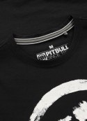 PITBULL MĘSKA BAWEŁNIANA KOSZULKA T-SHIRT Z DUŻYM LOGIEM CZARNY / M