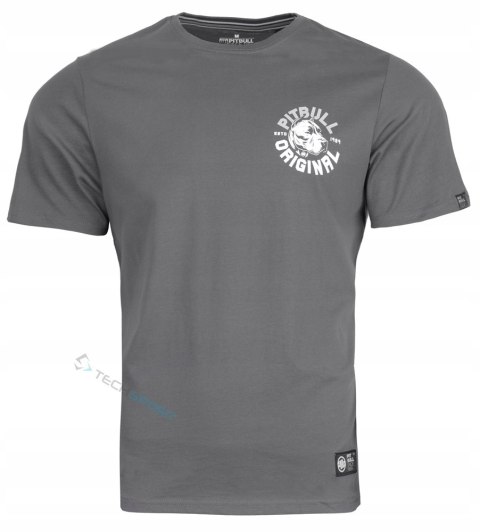 PITBULL MĘSKA KOSZULKA T-SHIRT 100% BAWEŁNA Z GRAFIKĄ NA PLECACH / roz. L