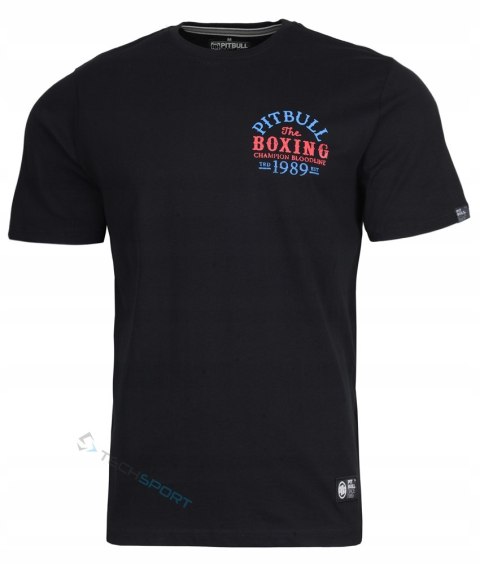 PITBULL MĘSKA KOSZULKA T-SHIRT 100% BAWEŁNA Z GRAFIKĄ NA PLECACH / roz. L