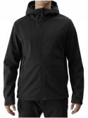 4F MĘSKI SOFTSHELL KURTKA SPORTOWA NA WIATR Z KAPTUREM XXL