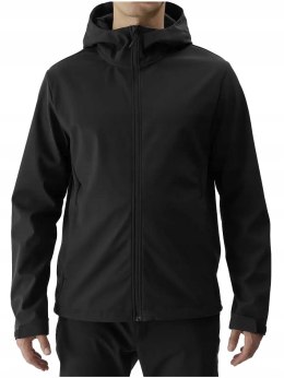 4F MĘSKI SOFTSHELL KURTKA SPORTOWA NA WIATR Z KAPTUREM XXL
