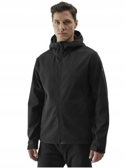 4F MĘSKI SOFTSHELL KURTKA SPORTOWA NA WIATR Z KAPTUREM XXL