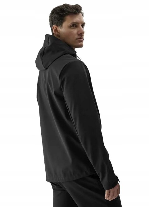 4F MĘSKI SOFTSHELL KURTKA SPORTOWA NA WIATR Z KAPTUREM XXL