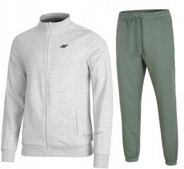4F OCIEPLANY MĘSKI DRES BAWEŁNA KOMPLET BLUZA SPODNIE / rozm L