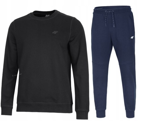 4F MĘSKI DRES BAWEŁNA KOMPLET BLUZA SPODNIE / rozm XXL