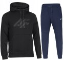 4F MĘSKI DRES BAWEŁNA KOMPLET BLUZA KANGURKA SPODNIE / rozm L