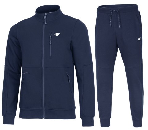 4F MĘSKI DRES BAWEŁNA KOMPLET BLUZA SPODNIE / rozm XL