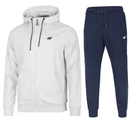 4F MĘSKI DRES BAWEŁNA KOMPLET BLUZA ROZPINANA SPODNIE / rozm M