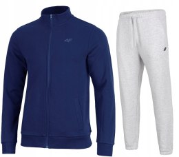 4F MĘSKI DRES BAWEŁNA KOMPLET BLUZA SPODNIE / rozm XL