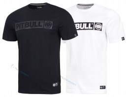 PITBULL 2x KOSZULKA 2-PAK KOSZULKA MĘSKA BAWEŁNIANA Z DUŻYM LOGIEM / L
