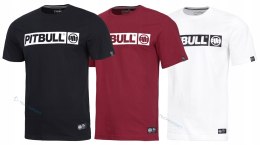 PITBULL 3x KOSZULKA 3-PAK KOSZULKA MĘSKA BAWEŁNIANA Z DUŻYM LOGIEM / XXL