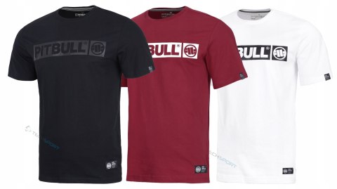 PITBULL 3x KOSZULKA 3-PAK KOSZULKA MĘSKA BAWEŁNIANA Z DUŻYM LOGIEM / XXL