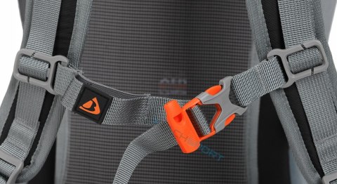 BERGSON ARENDAL 25L | LEKKI PLECAK SPORTOWY | WENTYLOWANY | CZARNY