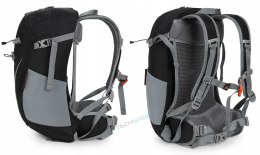 PLECAK BERGSON ARENDAL 25L ODDYCHAJĄCE PLECY | CZARNY