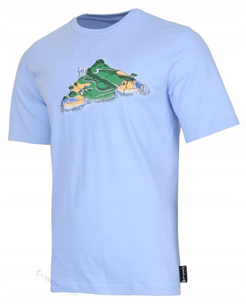 ADIDAS MĘSKA KOSZULKA T-SHIRT 100% BAWEŁNA Z GRAFIKĄ NA PIERSI / rozm. XXL