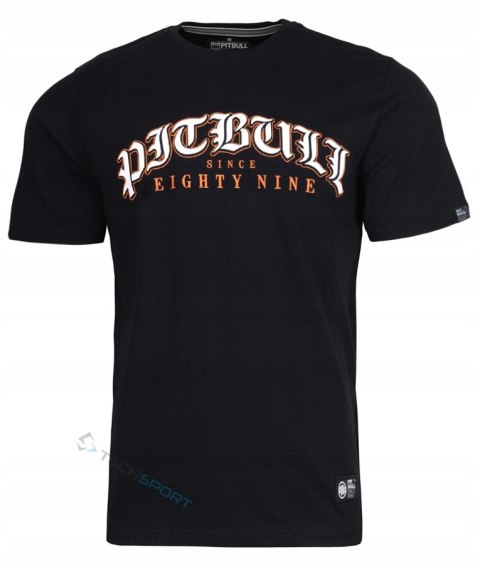 PITBULL MĘSKA KOSZULKA T-SHIRT 100% BAWEŁNA Z GRAFIKĄ NA PLECACH / roz. L