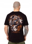 PITBULL MĘSKA KOSZULKA T-SHIRT 100% BAWEŁNA Z GRAFIKĄ NA PLECACH / roz. L