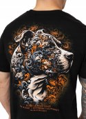 PITBULL MĘSKA KOSZULKA T-SHIRT 100% BAWEŁNA Z GRAFIKĄ NA PLECACH / roz. L