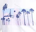 ADIDAS WYGODNA KOSZULKA MĘSKA BAWEŁNIANA T-SHIRT Z WAKACYJNĄ GRAFIKĄ / 4XL