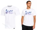 ADIDAS WYGODNA KOSZULKA MĘSKA BAWEŁNIANA T-SHIRT Z WAKACYJNĄ GRAFIKĄ / XXL