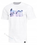 ADIDAS WYGODNA KOSZULKA MĘSKA BAWEŁNIANA T-SHIRT Z WAKACYJNĄ GRAFIKĄ / XL