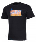 ADIDAS WYGODNA KOSZULKA MĘSKA BAWEŁNIANA T-SHIRT Z WAKACYJNĄ GRAFIKĄ / XXL