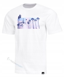 ADIDAS WYGODNA KOSZULKA MĘSKA T-SHIRT 100% BAWEŁNA Z GRAFIKĄ / roz. 4XL