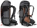 BERGSON MAGNOR 40L | KOMFORTOWY WENTYLOWANY PLECAK GÓRSKI | CZARNY