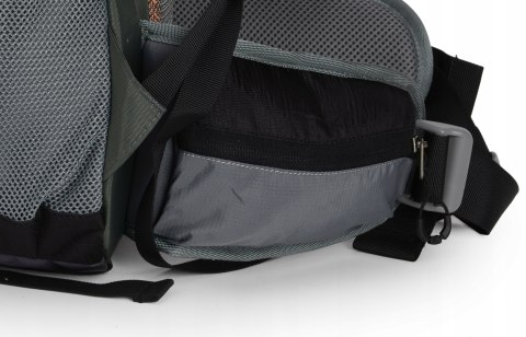 BERGSON MAGNOR 40L | KOMFORTOWY WENTYLOWANY PLECAK GÓRSKI | CZARNY